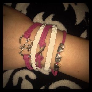 5 strand stacked bracelets