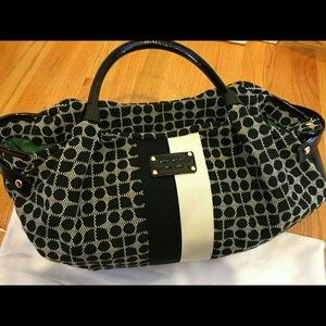 Kate Spade Black and White Tote Bag