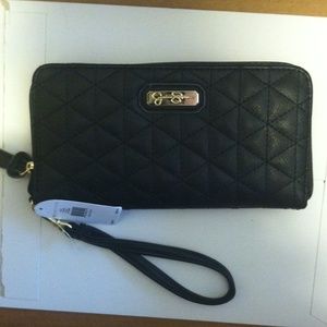 Black Jessica Simpson clutch/wallet