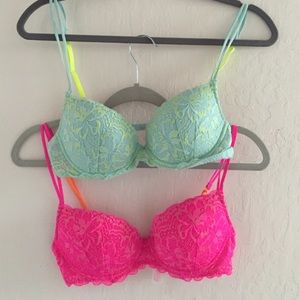 Victoria's Secret Pink Date Bras Bundle