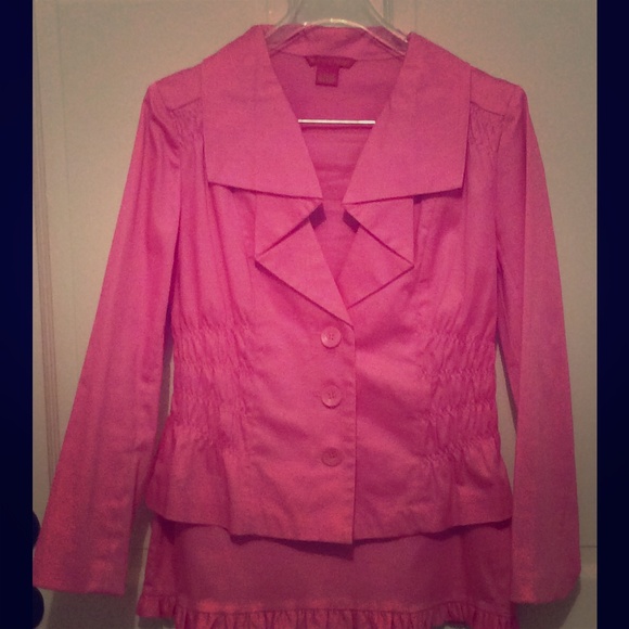 Pink Casual Suit!