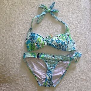 Lilly Pulitzer Lois Bikini + Surfs Up Bottoms