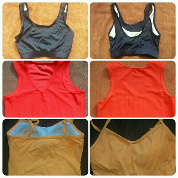 LOT of workout tops/sport bras
