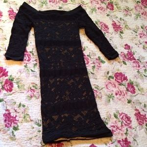 Bebe black dress SML