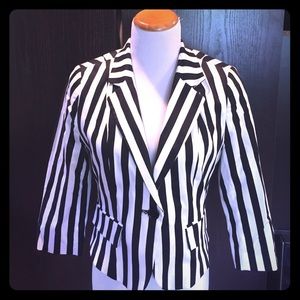 Stripped blazer