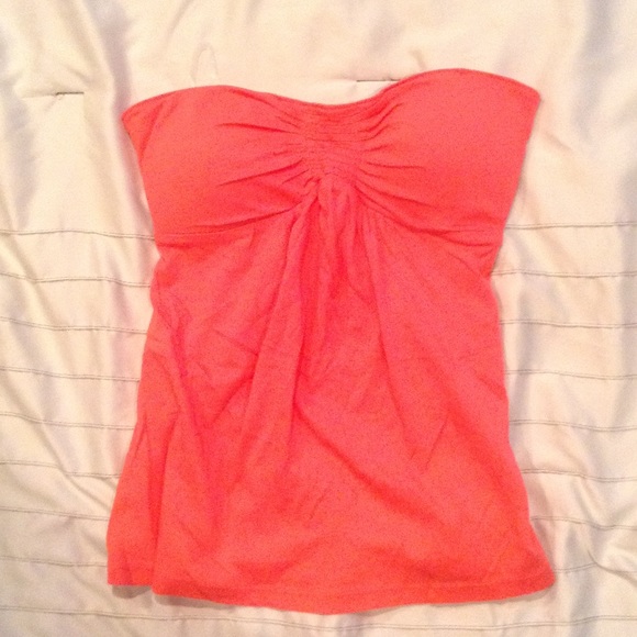 Pink tube top