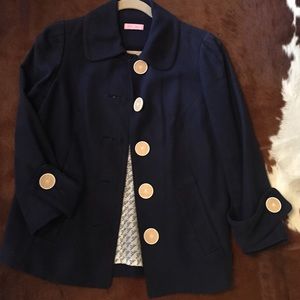 Lilly spring jacket- NAVY BLUE