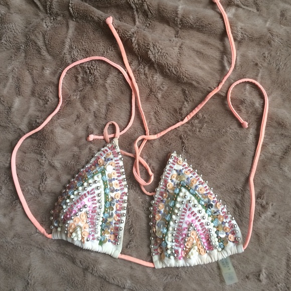 Victoria's Secret Bejeweled Bikini Top
