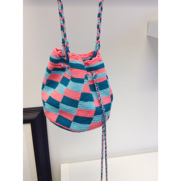 Knit Woven Purse