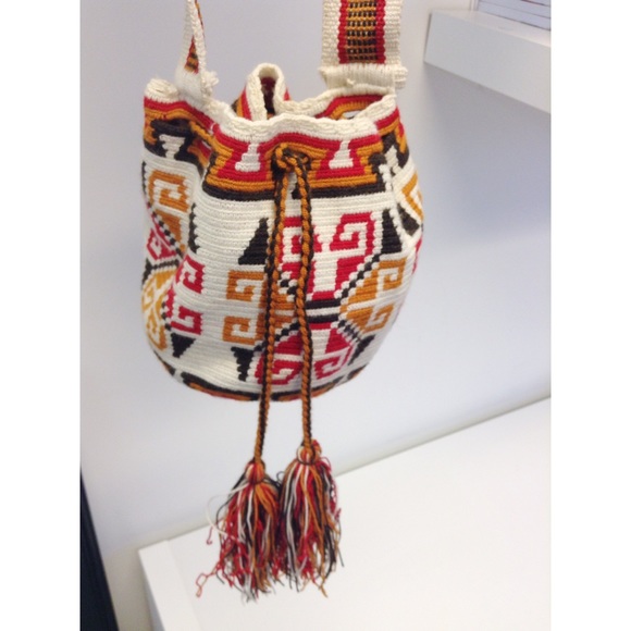 Knit Woven Purse