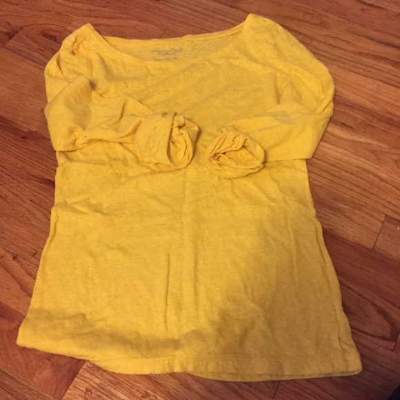 Yellow American eagle Henley