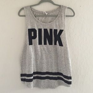 Victoria's Secret PINK Gray Tank