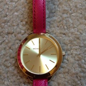 Michale Kors pink watch RESERVED