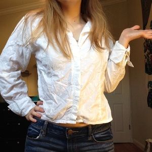 White Crochet Summer Crop Top