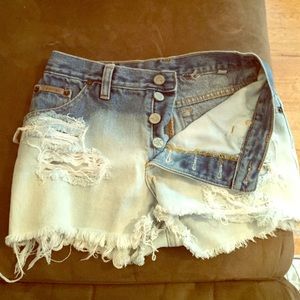 Jean shorts