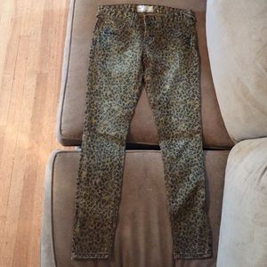 Never been worn free people floral jeans