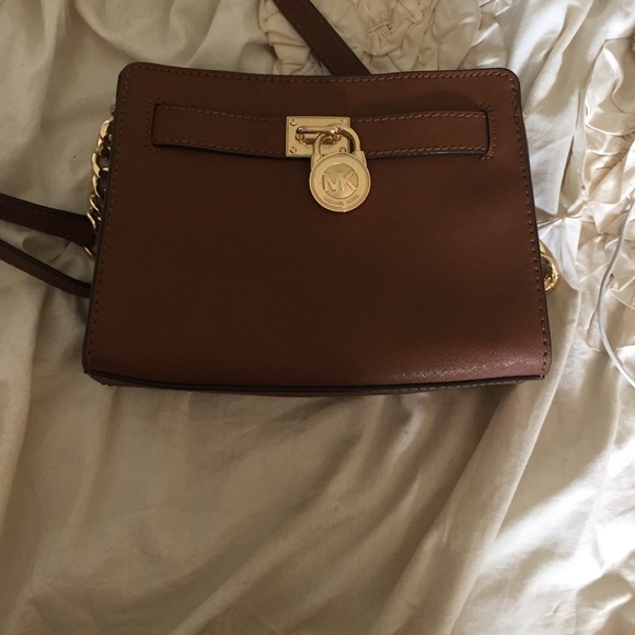 Michael kors Hamilton brown satchel