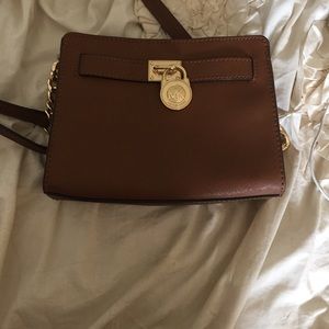 Michael kors Hamilton brown satchel