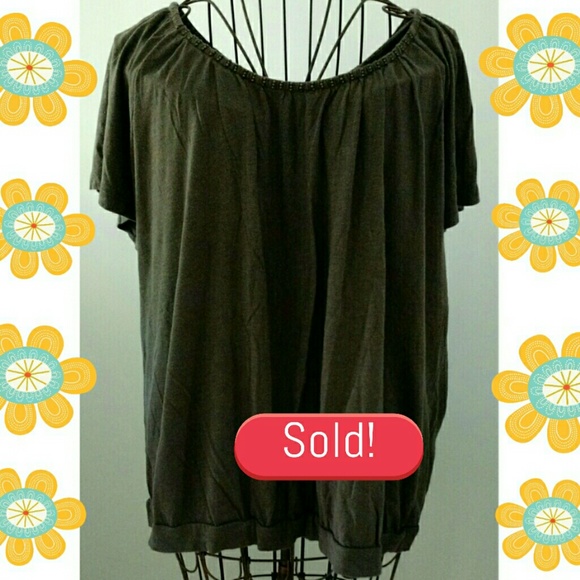 Brown Banded Shirt