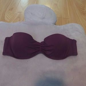 Victoria secret royal purple swimsuit top size 32A