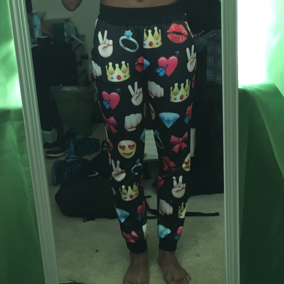 Emoji joggers