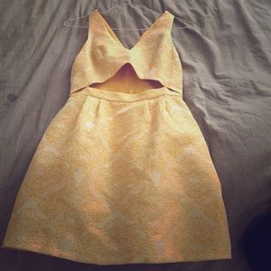 Topshop cutout dress