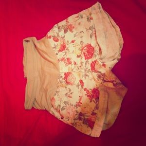 Floral Paternity Shorts.