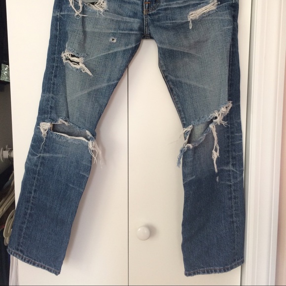 AG Adriano Goldschmied ex-boyfriend crop jeans - Picture 3 of 4