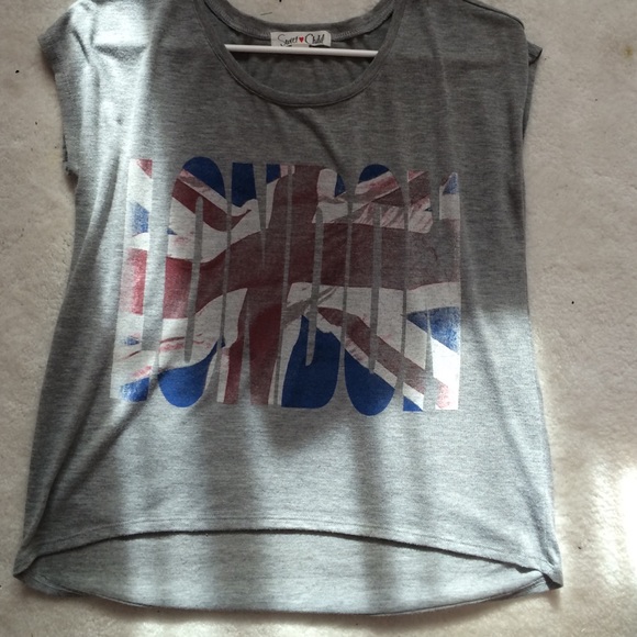 cute top that has London written on it