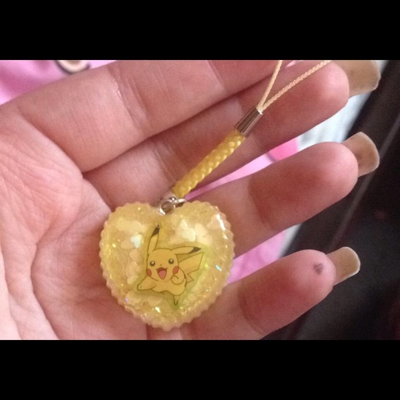 Pikachu cell phone strap