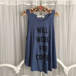 The Laundry Room Coffee tank top