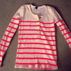 A tight fitted top from jcrew.