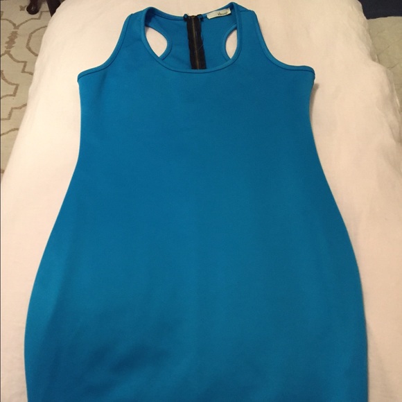 Bright Blue/turquoise short dress