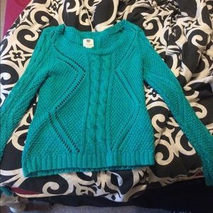 Turquoise Sweater