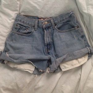high waisted shorts