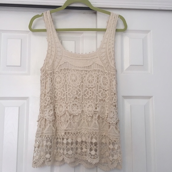 Lace tank