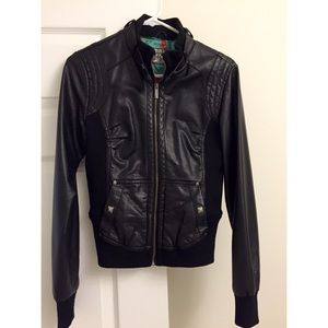 Guess leather jacket