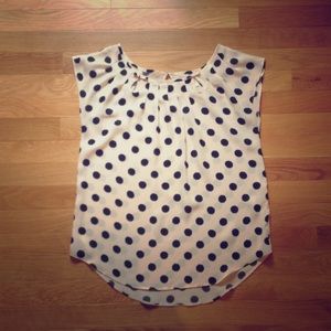Polka dot top