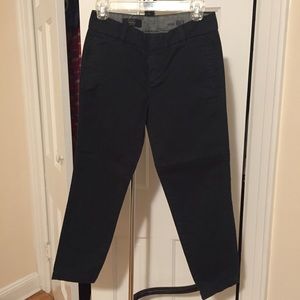 Jcrew scout black chino pants