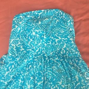 Lilly Pulitzer Strapless Dress