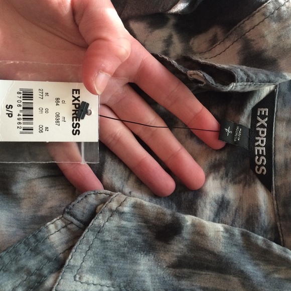 Tie dye button down - Picture 3 of 3