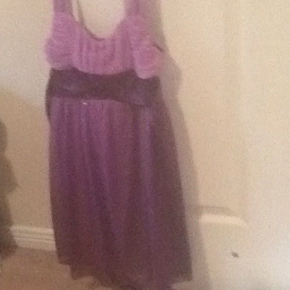 Super cute purple glittery mymichelle dress!NEW!!