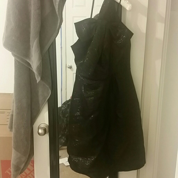 Kate spade one shoulder cocktail dress