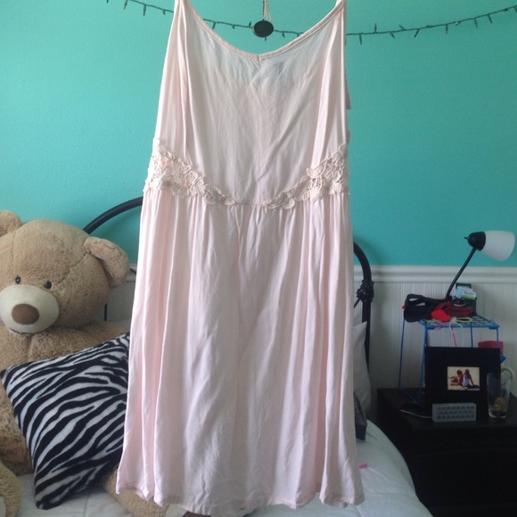 flowly pink short dress