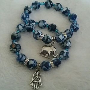 Handmade beaded bracelets