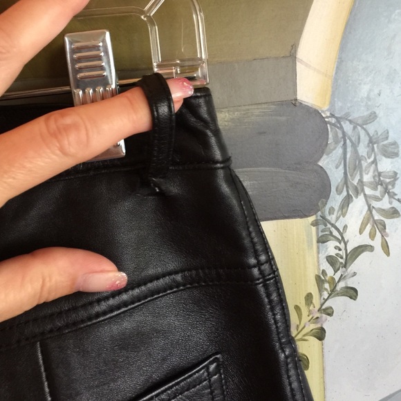 🤑VS 5 pocket LEATHER jeans⬅️💗 - Picture 4 of 4