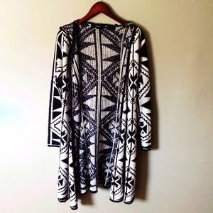 Forever 21 Aztec cardigan