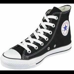Black converse, only worn once