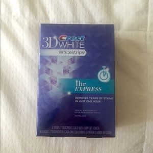 Crest 3D White Whitestrips 1 hr Express