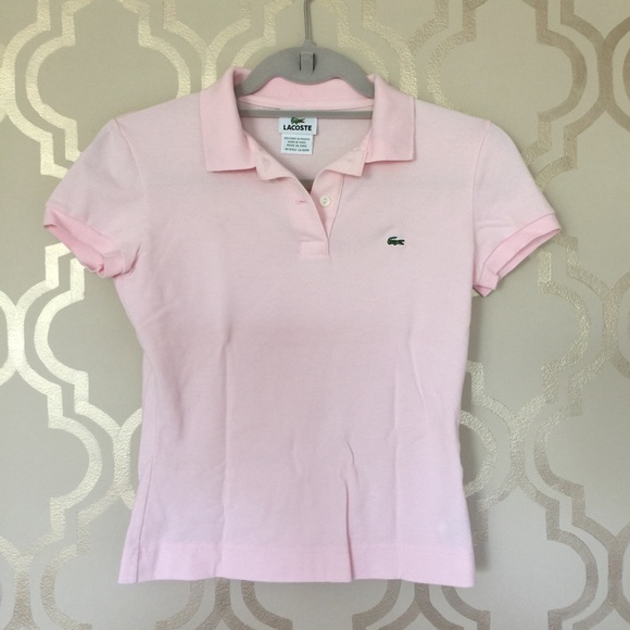 Lacoste Light Pink Polo Shirt